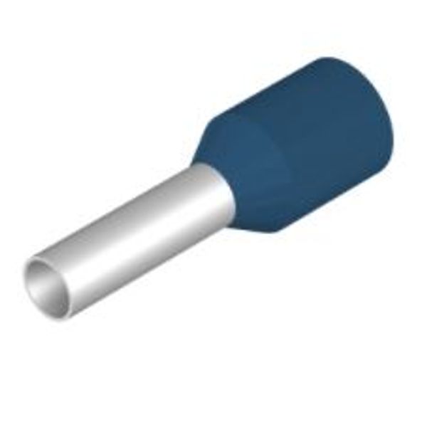 Wire-end ferrule, insulated, 10 mm, 8 mm, blue image 2