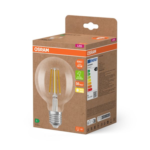 LED LAMPS ENERGY CLASS A ENERGY EFFICIENCY FILAMENT CLASSIC Globe 3.8W image 13