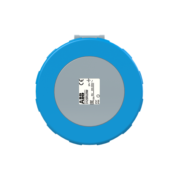 3125RU9W Panel mounted socket image 1