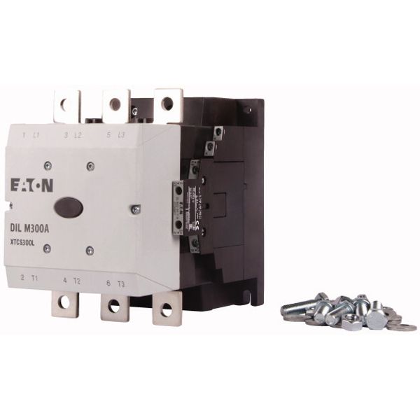 Contactor, 380 V 400 V 160 kW, 2 N/O, 2 NC, 220 - 240 V 50/60 Hz, AC operation, Screw connection image 3