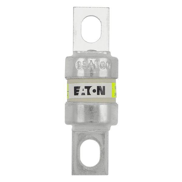 Fuse-link, high speed, 100 A, AC 240 V, DC 200 V, BS88, 18 x 59 mm, aR, BS image 19