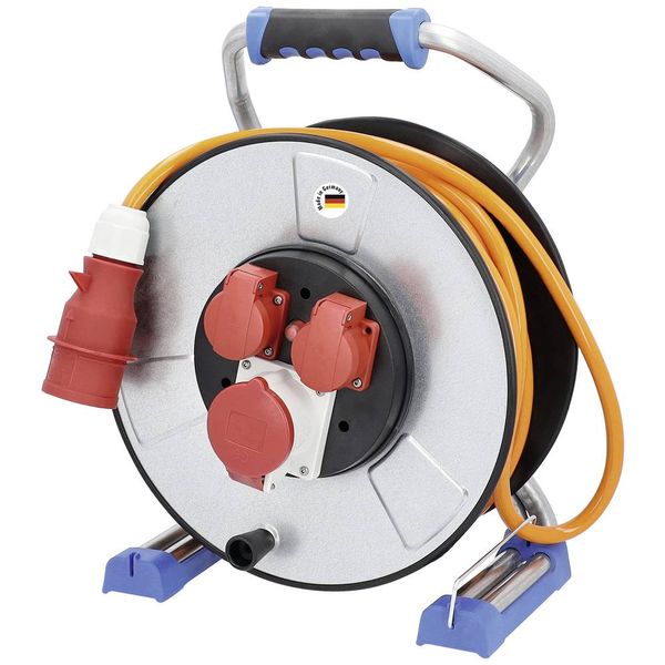 IronCoat Xperts CEE metal cable reel 400 V 40 m H07BQ-F 5G1,5 image 1