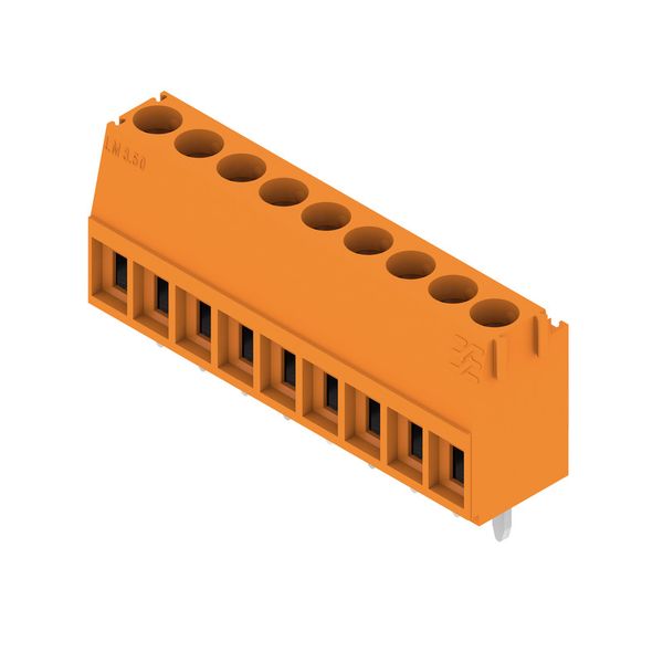 PCB terminal, 3.50 mm, Number of poles: 9, Conductor outlet direction: image 2