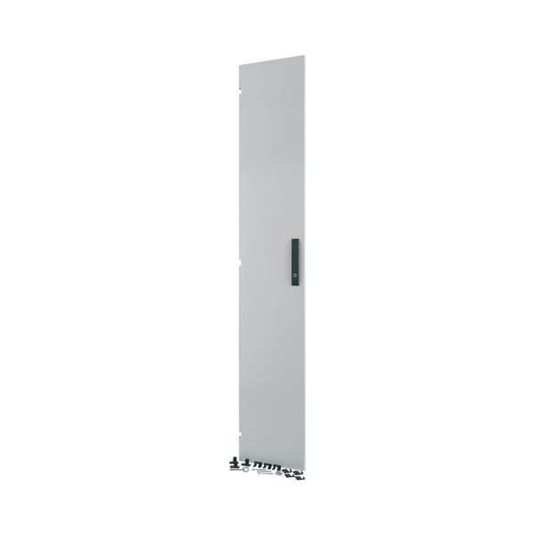 Cable connection area door, ventilated, for HxW = 2000 x 350 mm, IP55, grey image 2