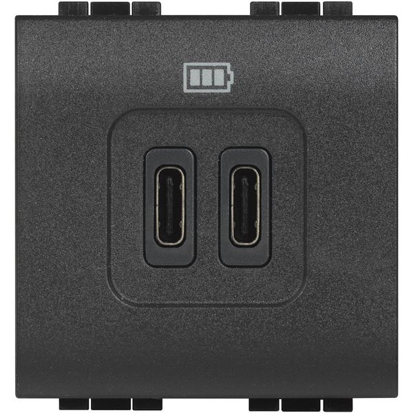 LL - USB CHARGER TYPE CANTHRACITE image 1