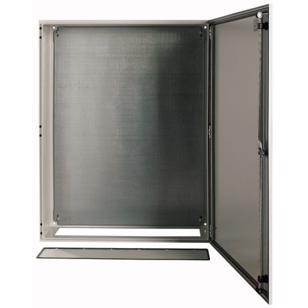 Wall enclosure with mounting plate, HxWxD=1000x800x300mm image 1