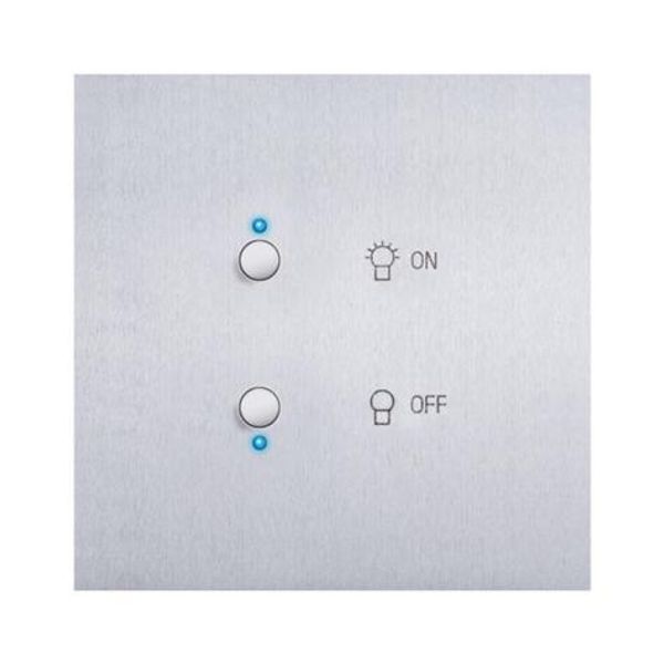 Art d'Arnould universe Epure switch for light MyHOME_Up - brushed steel image 1