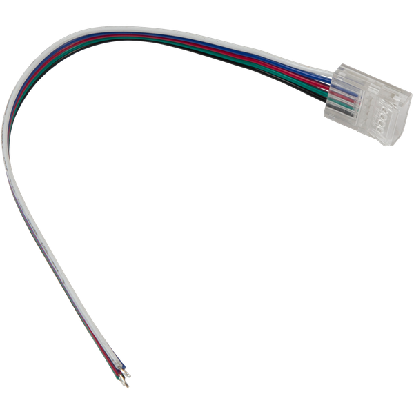 Pre-Wired Connector for LED Strip RGB+W IP20 12mm image 3