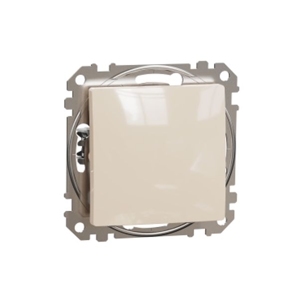 Sedna Design & Elements, 2-way switch 16AX, beige image 3