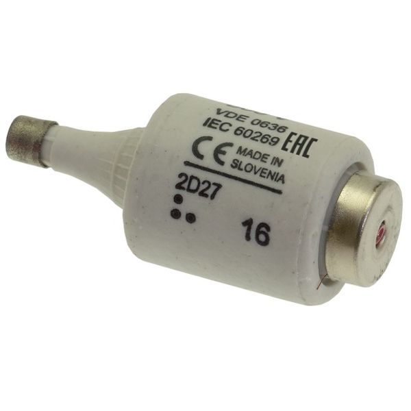 Fuse-link, LV, 2 A, AC 500 V, D2, gL/gG, IEC, time-delay image 4