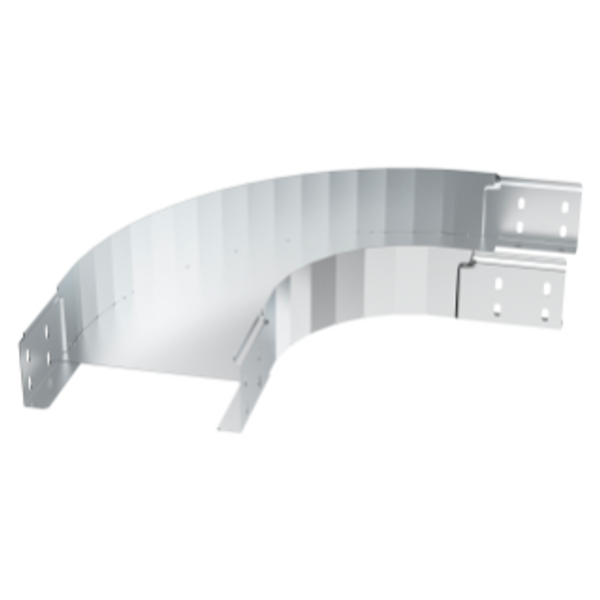 CURVE 90° - NOT PERFORATED - BRN95 - WIDTH 215MM - RADIUS 150° - FINISHING HDG image 1