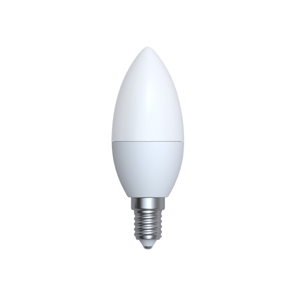 Bulb LED E14 candle 4W 320lm 3000K 3-pack image 1