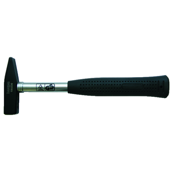 Bench hammer with steel handle 300 grams image 2