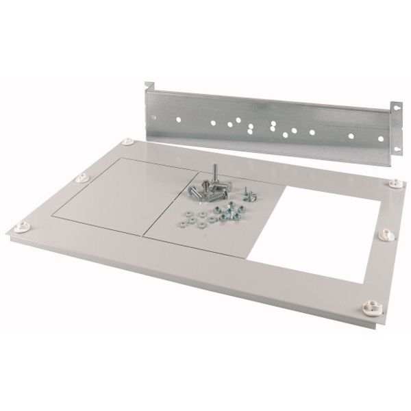 NH switch-disconnectors mounting unit, 400A, W=600mm, XNH2 3p, mounting on mounting plate image 1