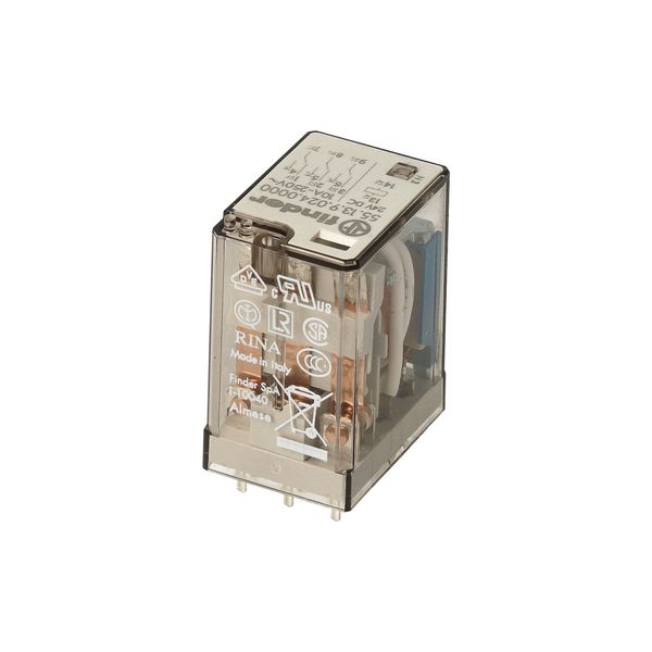 Relay for printed circuit 3CO 10A/24VDC/Agni/wash tight (55.13.9.024.0001) image 3