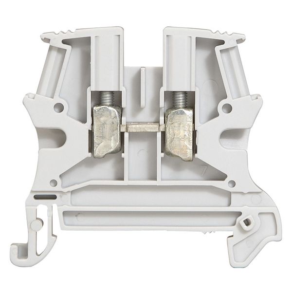 Terminal block Viking 3 - screw - 1 connect - 1 entry/1 outlet - pitch 15 - grey image 1
