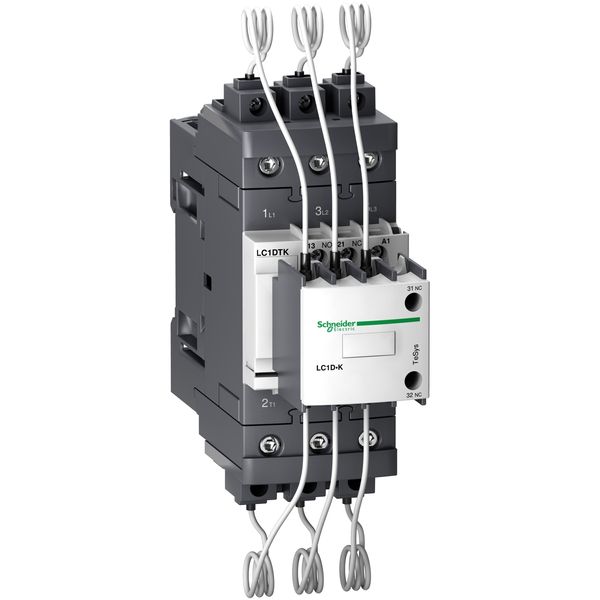 Capacitor contactor, TeSys Deca, 40 kVAR at 400 V/50 Hz, coil 400 V AC 50/60 Hz image 3
