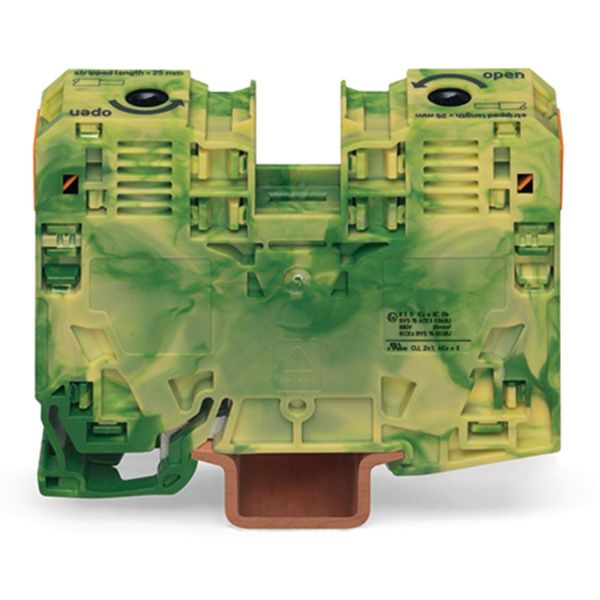 2-conductor ground terminal block 35 mm² suitable for Ex e II applicat image 2
