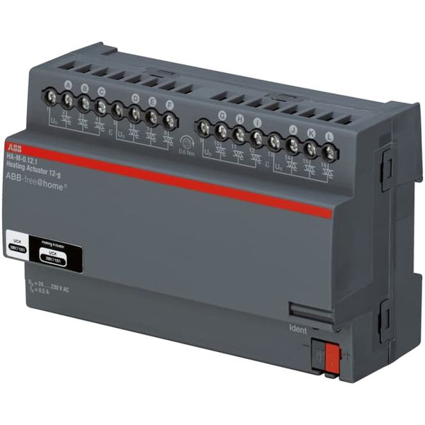 HA-M-0.12.1 Heating Actuator, 12-fold, 230 V, MDRC image 2