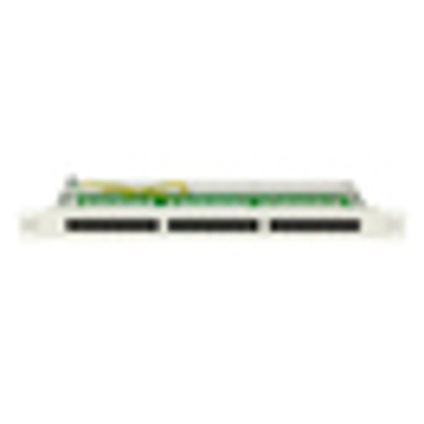 Patchpanel 19" 24xRJ45 unshielded Cat.5e, 1U, RAL7035 image 2