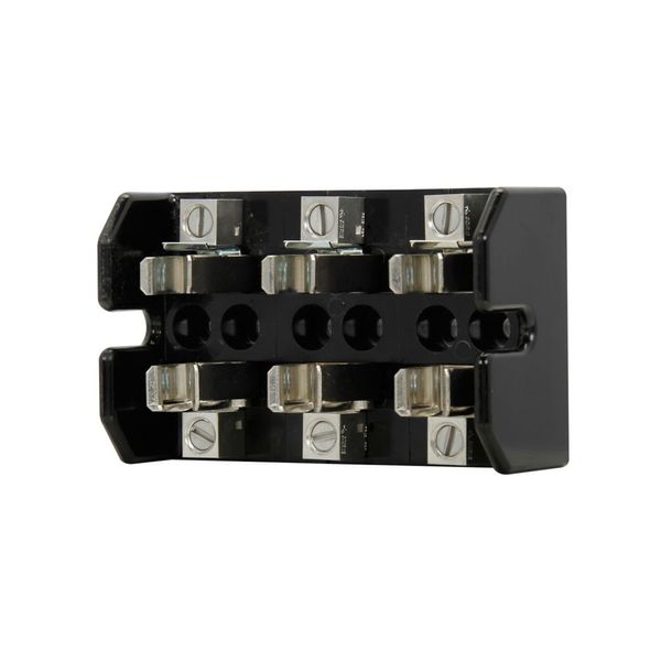 Eaton Bussmann series Class T modular fuse block, 600 Vac, 600 Vdc, 31-60A, Box lug, Three-pole image 7