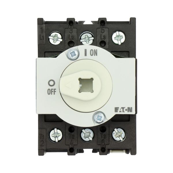 Main switch, P1, 32 A, rear mounting, 3 pole image 29