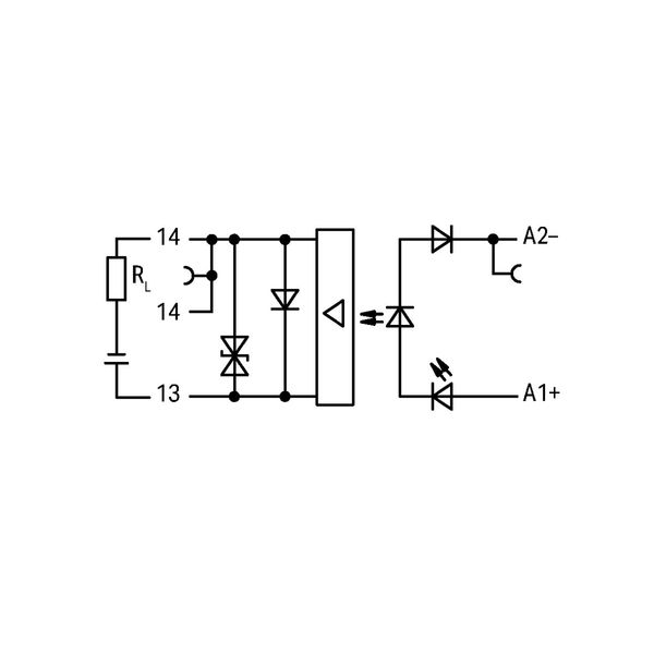 859-797 Optocoupler module; Nominal input voltage: 12 VDC; Output voltage range: 3 … 30 VDC image 5