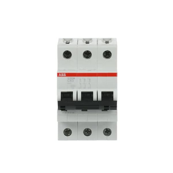 S203M-C63 Miniature Circuit Breaker - 3P - C - 63 A image 5