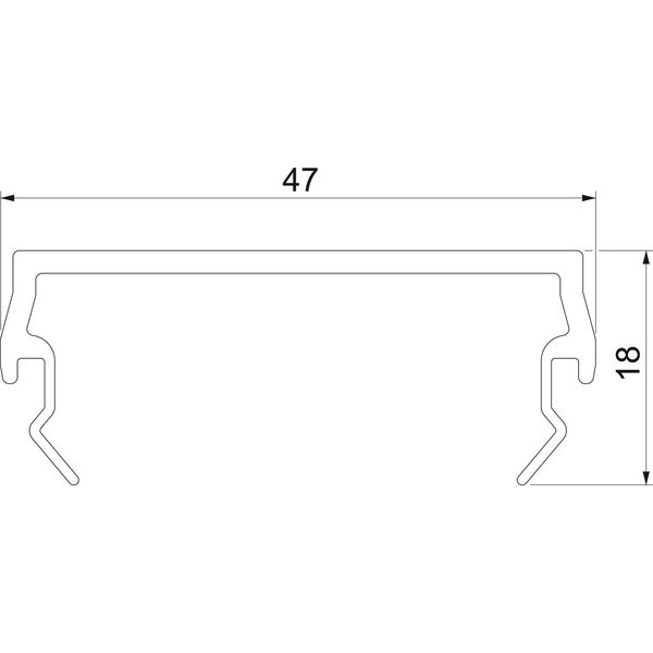 GK-OT45RW Cover Rapid 45-2 45x2000 image 2