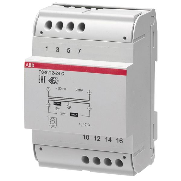 TS 40/12-24 C Safety isolating transformer image 1