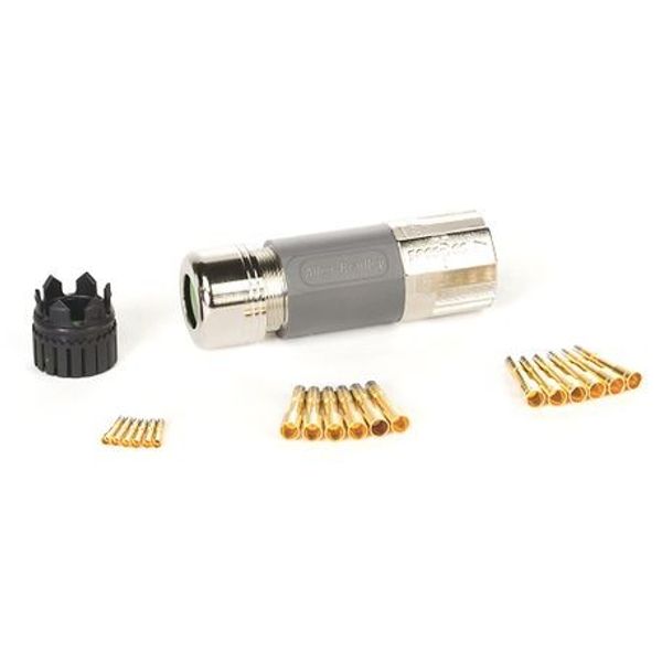 Allen-Bradley 2090-KPBM7-06AA Connector Kit, Power and Brake, 10-6 AWG Conductor, Crimp Type Sockets, DIN 940, Motor Plug, SpeedTec image 1