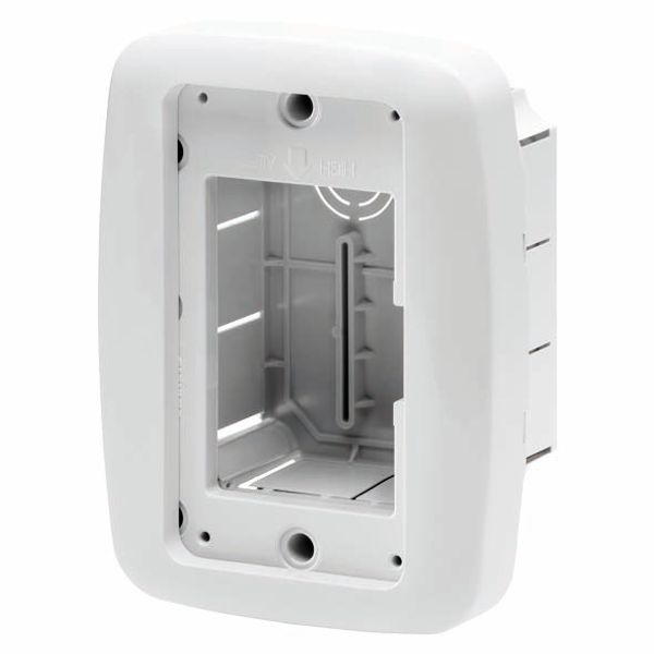 FLUSH-MOUNTING BOX WITH FRAME FORPROTECTED FIXED COMPACT AND WATERTIGHT SOCKET OUTLET - IP55 image 2