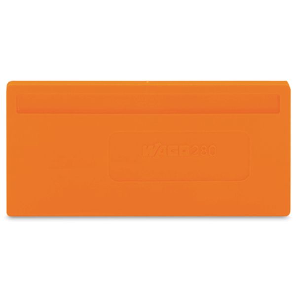 Separator plate 2 mm thick oversized orange image 5