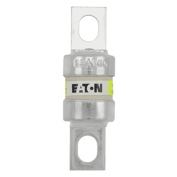 Fuse-link, high speed, 100 A, AC 240 V, DC 200 V, BS88, 18 x 59 mm, aR, BS image 8