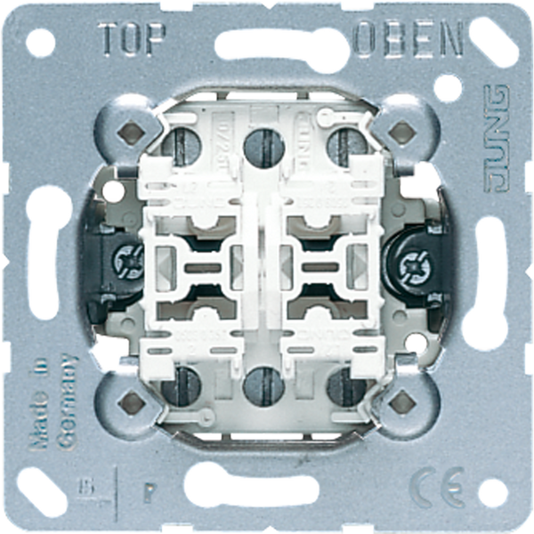 2-gang switch insert 1-pole, 2-way 509-20U image 1