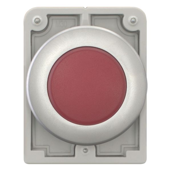 Indicator light, RMQ-Titan, Flat, Red, Metal bezel image 3