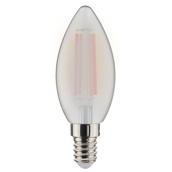LED Filament Bulb - Candle C35 E14 4.5W 470lm 2700K 330° image 1