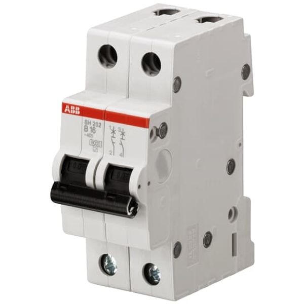 SH202-B63 Miniature Circuit Breaker - 2P - B - 63 A image 2