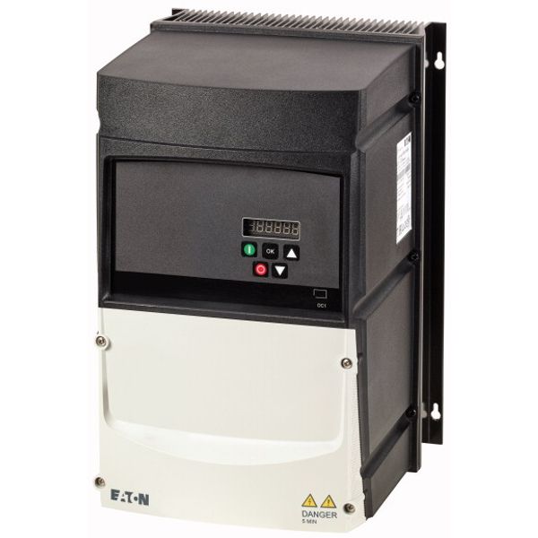 Variable frequency drive, 230 V AC, 3-phase, 46 A, 11 kW, IP66/NEMA 4X, Radio interference suppression filter, Brake chopper, 7-digital display assemb image 3