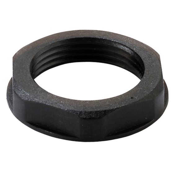 Locknut for cable gland (plastic), SKMU PA (plastic locknut), PG 13.5, image 1