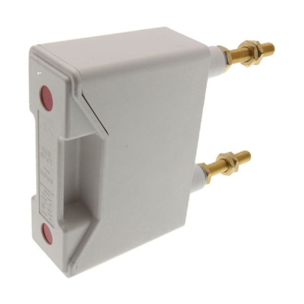 Fuse-holder, LV, 100 A, AC 690 V, BS88/A4, 1P, BS, back stud connected, white image 7