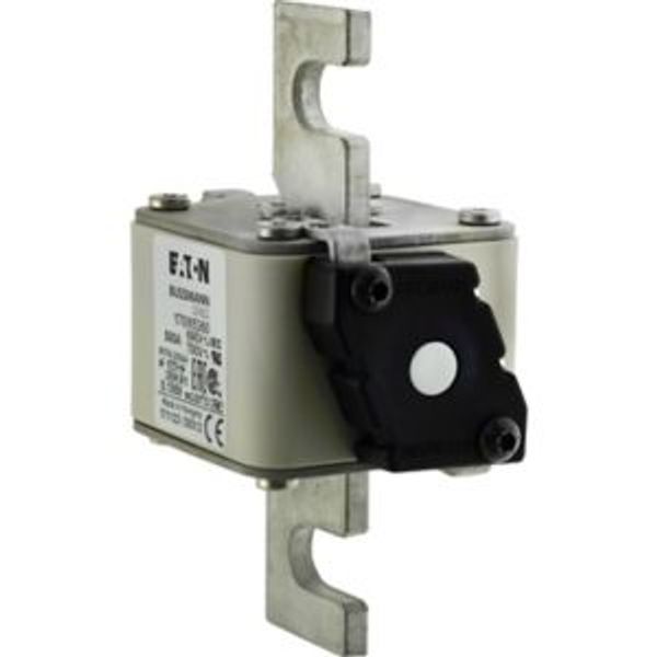 Fuse-link, high speed, 500 A, AC 690 V, size 2, 61 x 77 x 126 mm, aR, IEC, UL, single indicator image 4