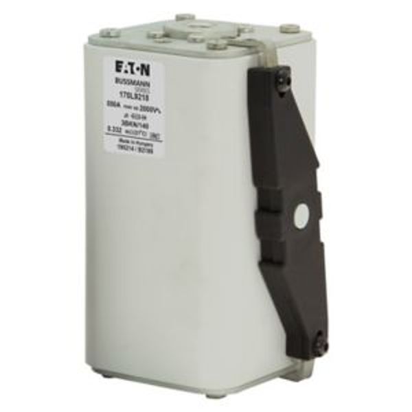 Fuse-link, high speed, 630 A, AC 2000 V, Size 3, 74 x 90 x 143 mm, aR, IEC, single indicator image 8