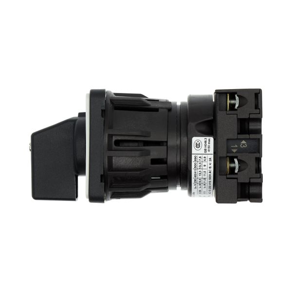 Step switches, T0, 20 A, centre mounting, 1 contact unit(s), Contacts: 2, 45 °, maintained, With 0 (Off) position, 0-2, Design number 8310 image 28