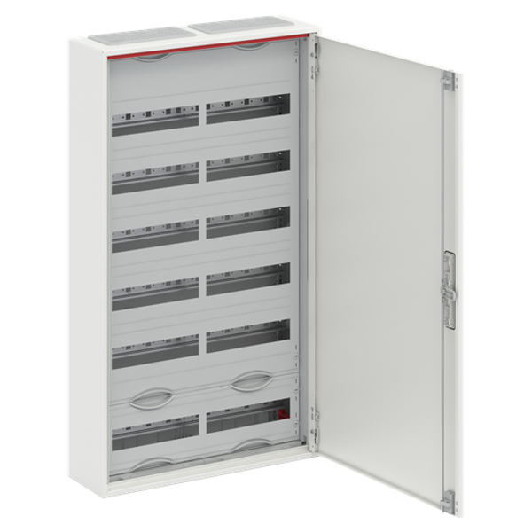 CA27V ComfortLine Compact distribution board, Surface mounting, 168 SU, Isolated (Class II), IP44, Field Width: 2, Rows: 7, 1100 mm x 550 mm x 160 mm image 4