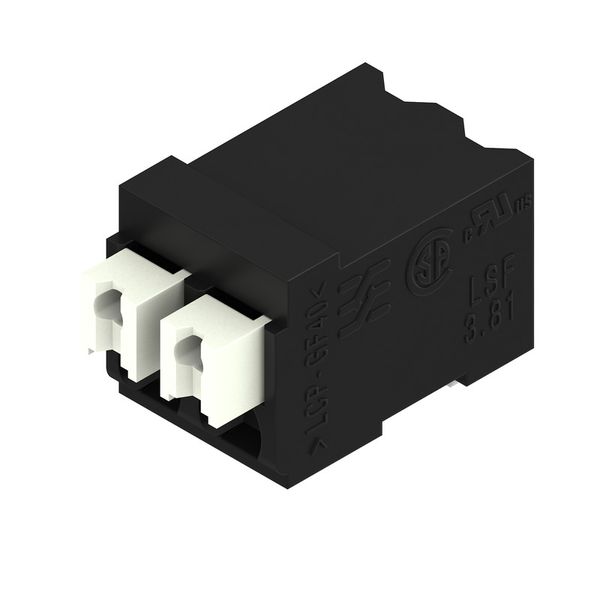 PCB terminal, 3.81 mm, Number of poles: 2, Conductor outlet direction: image 3