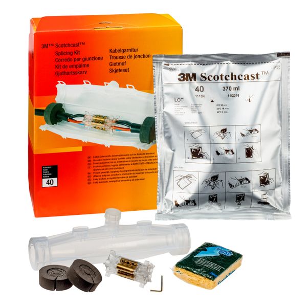 3M™ Scotchcast™ Resin Joint Kit Series,  92-NBA, Size A3, 1kV, Kit inc image 1