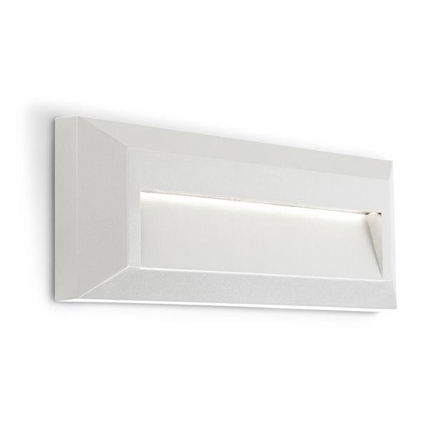 Wall fixture IP65 Kossel Indirect Rectangular LED 2.4W LED neutral-white 4000K White 91lm image 1