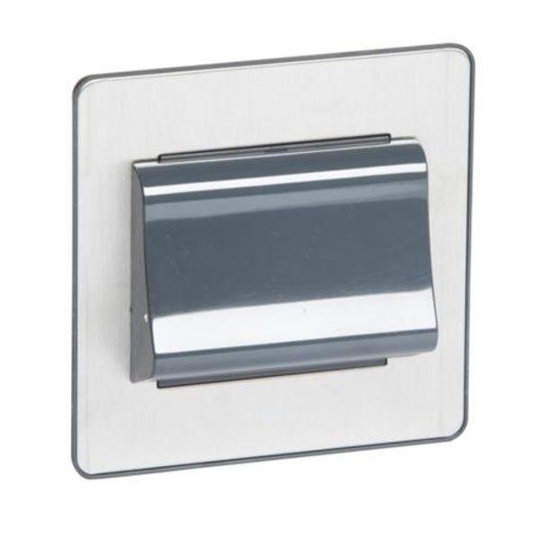 Sinergy Sleek Key card switch Brushed Stainless steel image 1