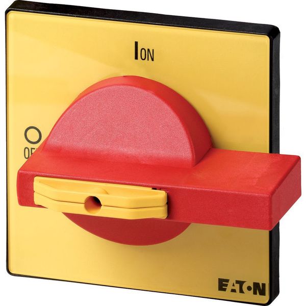 Locking handle, red yellow, for T6 image 6